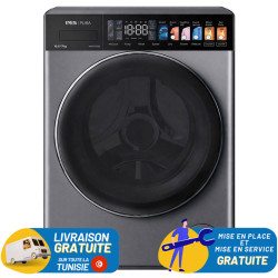 Machine à Laver IRIS PURA Lavante séchante 10,5/7 KG / DARK SILVER