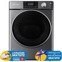 Machine à Laver Automatique IRIS EVA 12 KG / DARK SILVER