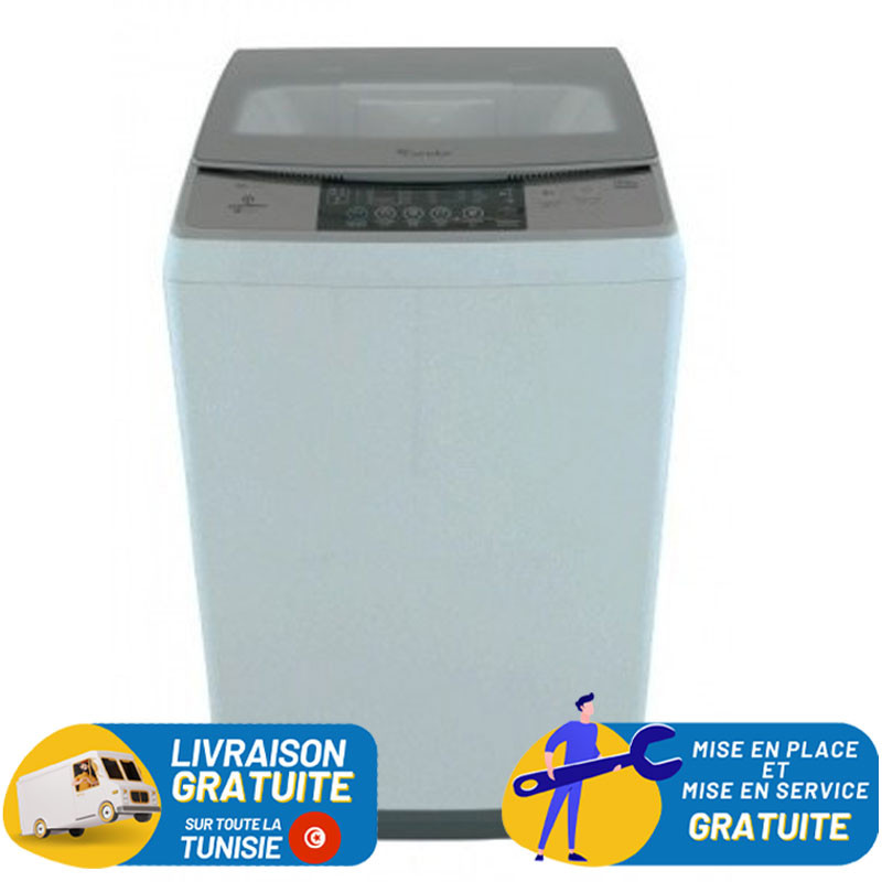 Machine à laver Top Load Infinity Condor 10.5 Kg / Gris