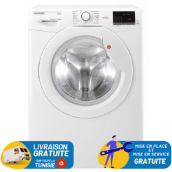 Machine à laver Inverter automatique Hoover 8 Kg / Blanc