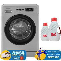 Lavante séchante Frontale Whirlpool 11kg 6ème Sens + Det 2.5L + Det 1L Offerts