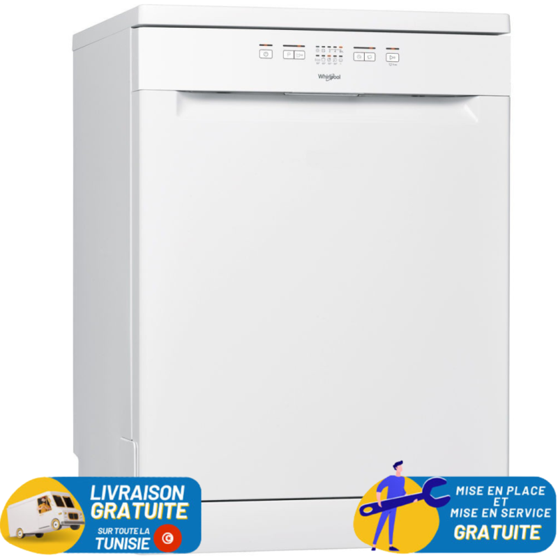 Lave vaisselle Whirlpool 13 Couverts / Blanc