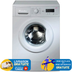 Machine à laver Frontale Condor CON-G610S / 6 Kg / Silver / CON-G610S