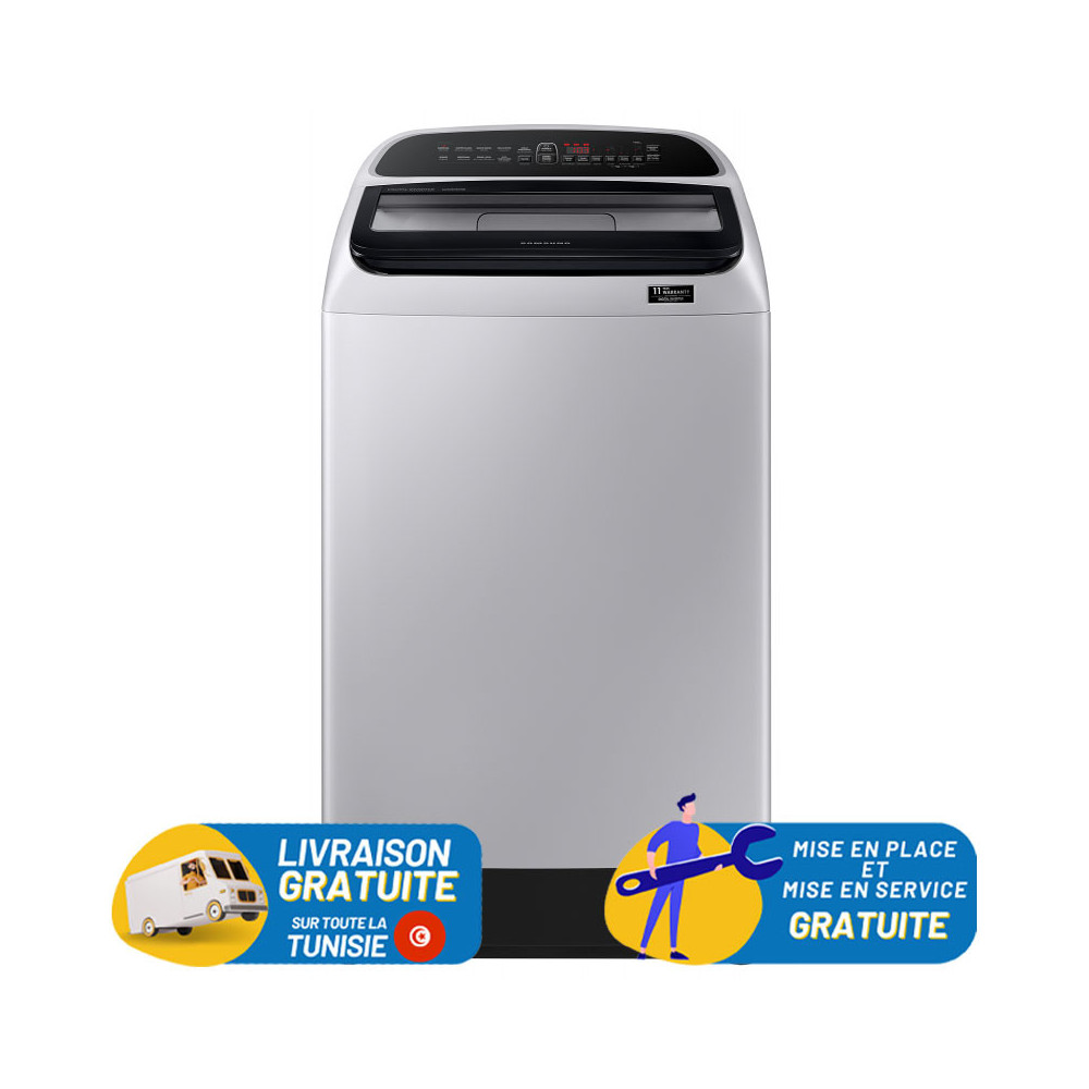 Machine à laver Samsung Top Load 12Kg / Silver