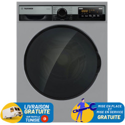 Lavante Séchante Telefunken MACH9-WD1461S / 9 Kg / Silver
