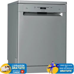 LAVE VAISSELLE ARISTON LFC3C33WFX / 14 COUVERTS / 9 PROGRAMMES / INOX