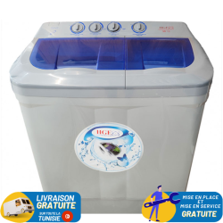 Lave-linge Semi-Automatique HGE 13KG / Gris / ML13