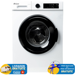 Machine à laver automatique ORIENT 7KG 1000 Tr / Blanc