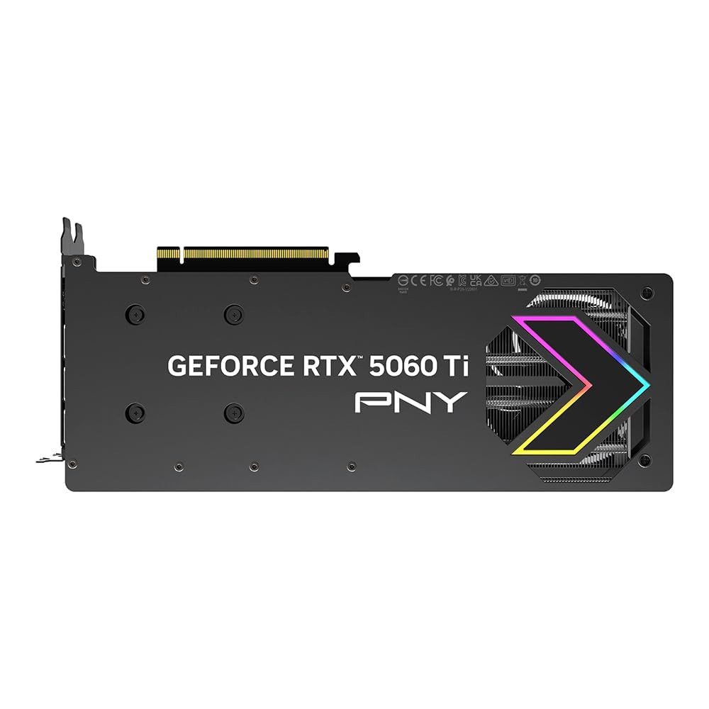 Carte graphique PNY GeForce RTX 5060 Ti 16 Go GDDR7 OC RGB Triple Fan