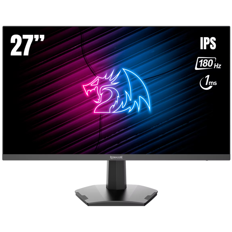 Ecran Gaming REDRAGON OPAL II 27" 2K IPS QHD / 180 Hz / NOIR