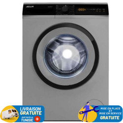 Lave Linge Frontale Azur AZ1209T2T / 9 KG / 1000 trs / Silver  / AZ1209T2T