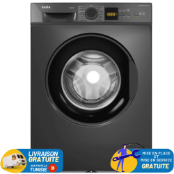 MACHINE A LAVER SABA 8KG / 1200tr / DARK SILVER