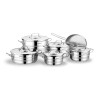 Batterie de Cuisine Korkmaz Astron 11 Pièces / Inox / A2051