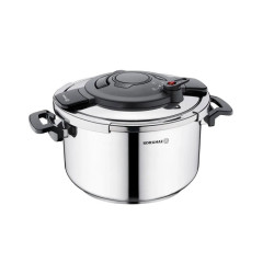 Set Cocotte KORKMAZ Alessa A178 7 Litres + Faitout 4L / Inox