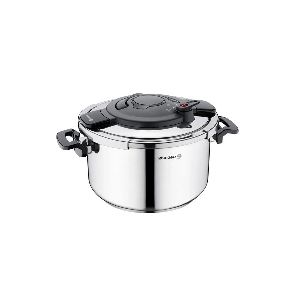 Set Cocotte KORKMAZ Alessa 7 Litres + Faitout 4L / Inox