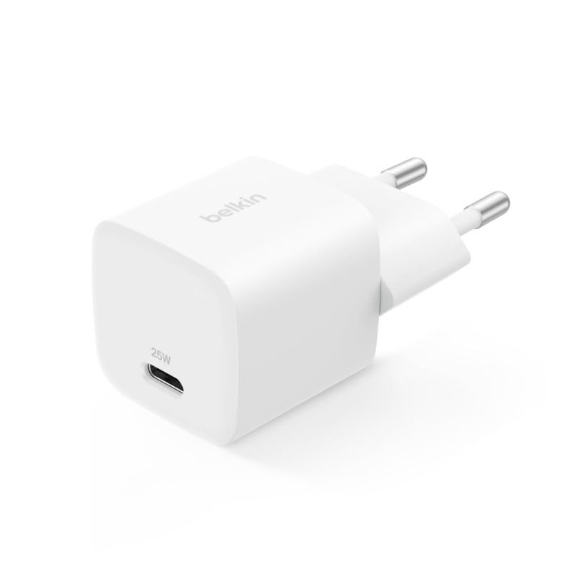 Chargeur secteur BELKIN BoostCharge USB-C 25 W / Blanc