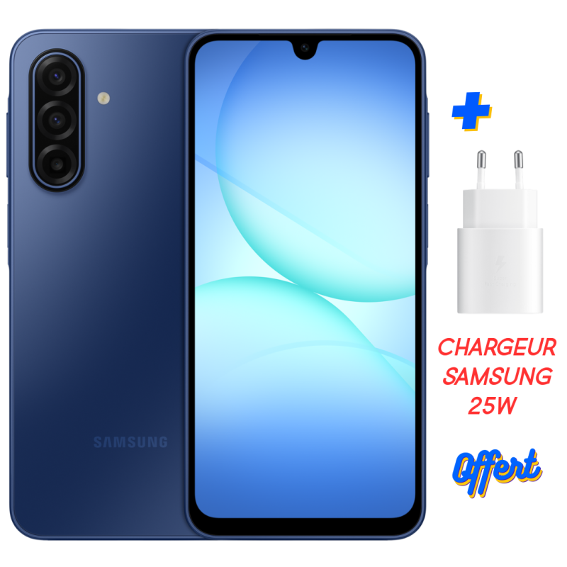 Smartphone Samsung Galaxy A17 5G / 12Go / 128 Go / Bleu