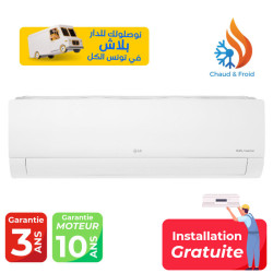 Climatiseur LG 18000 BTU Inverter DualCool E Look/ Chaud/Froid