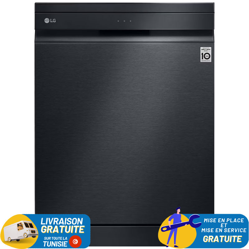 LAVE VAISSELLE LG 14 Couverts MIDDLE BLACK