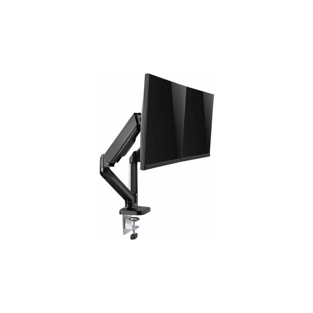 Support de Bureau SBOX LCD-S024-3 / Pour 2 Moniteurs 17"-32"