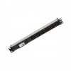 Multiprise Rackable W&T 2260C 6 Prises Avec disjoncteur / Noir