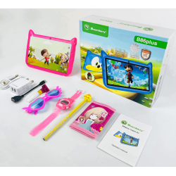 TABLETTE KIDS MARTBARRY B86PLUS WIFI 8G/512G 7" ETUI+FILM +FREE GIFTS / Rouge