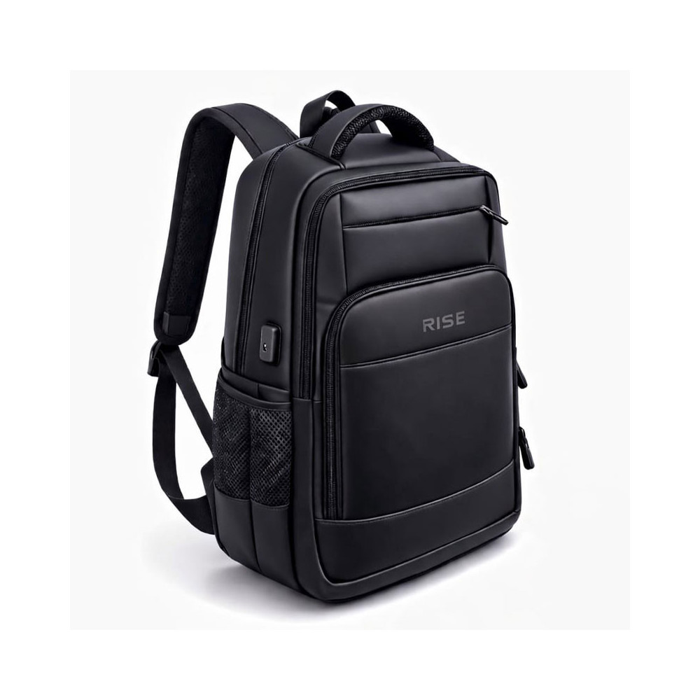 SAC A DOS RISE 16.1'' avec PORT USB (Type A & Type C) / Noir