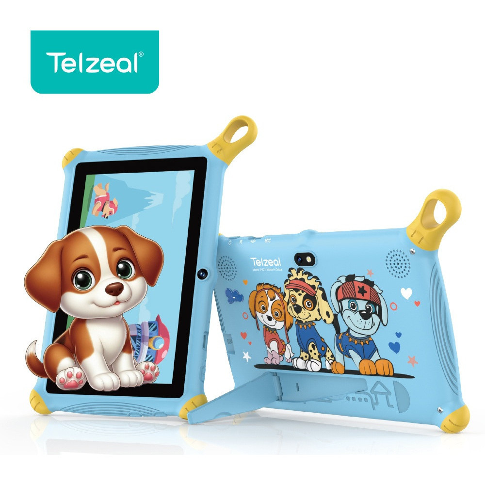 TABLETTE TELZEAL 601 5G/WIFI 6G/128G 7" ETUI + FILM + FREE GIFTS / Bleu