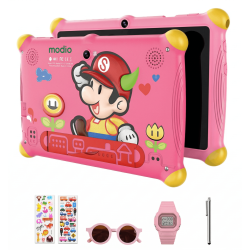 Tablette KIDS MODIO M61 7" Wi-Fi 6GB/128GB ETUI + PEN + FREE GIFTS / Pink