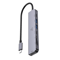 Hub SBOX 7en1 USB-C H-999 /...