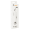 Écouteurs + microphone SBOX EP-038 / Blanc