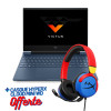 PC Portable Gamer HP Victus Gaming Laptop 15-fa1006nk / i5-13420H / 8 Go / 512 Go SSD / Windows 11 / Bleu + CASQUE HyperX Cloud OFFERTE
