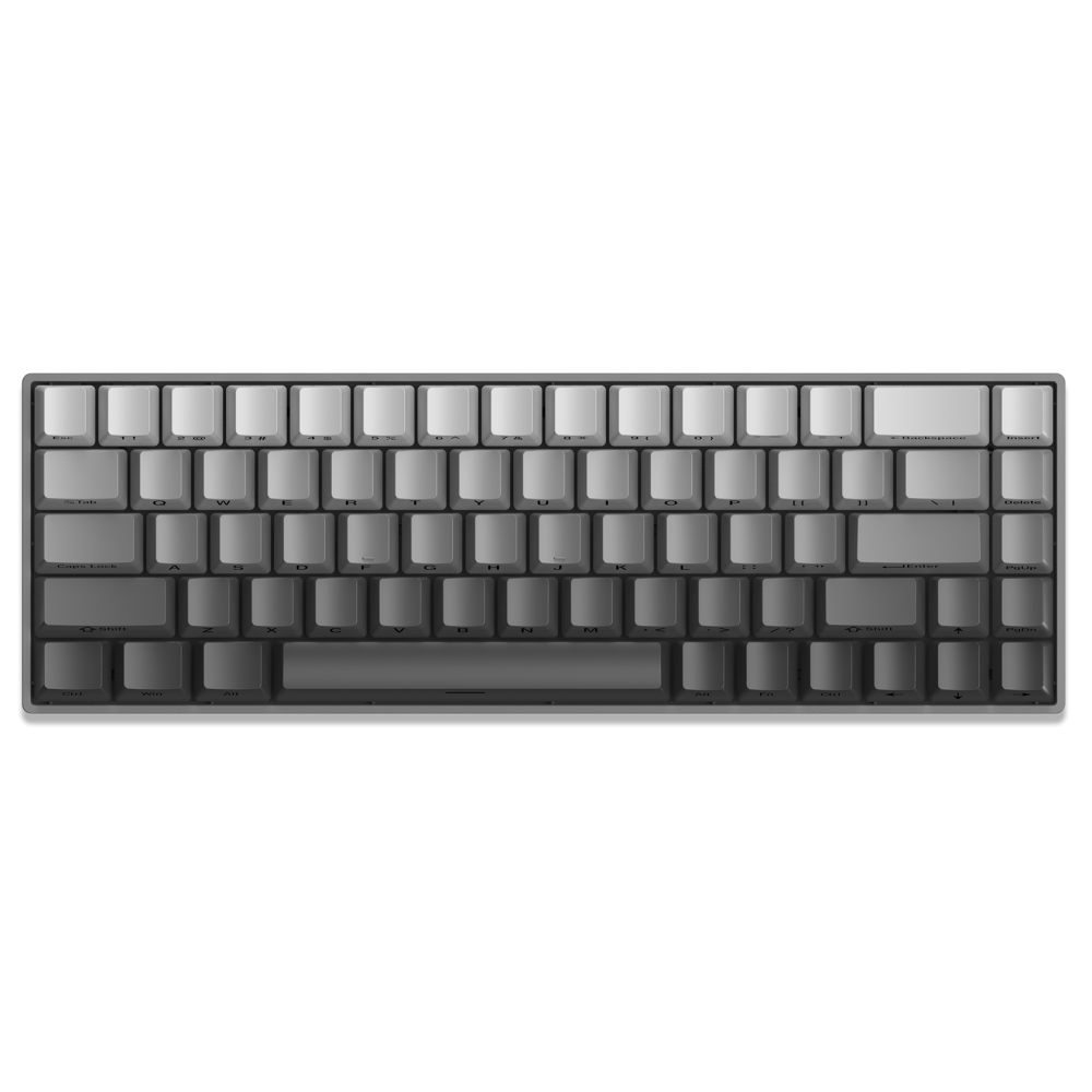 Clavier Gaming Mécanique White Shark GK-00711 NUNCHAKU / RED SWITCH / Gris