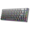 Clavier Gaming Mécanique White Shark GK-00711 NUNCHAKU / RED SWITCH / Gris