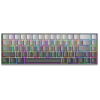 Clavier Gaming Mécanique White Shark GK-00711 NUNCHAKU / RED SWITCH / Gris