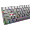 Clavier Gaming Mécanique White Shark GK-00711 NUNCHAKU / RED SWITCH / Gris