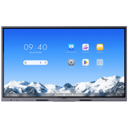 ÉCRAN Interactif HIKVISION 75" UHD 4K 60Hz VA 5ms 8GB 128GB Android 14 WiFi HDMI-USB-Type C EDLA