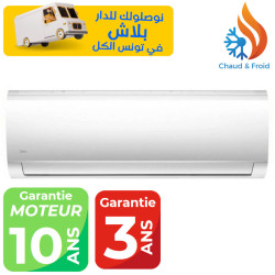 CLIMATISEUR MIDEA 9000 BTU CHAUD & FROID / ON OFF/ Garantie 3 ans