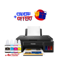 Imprimante Multifonction réservoir intégré CANON PIXMA G3410 Couleur Wifi 3en1 / Avec Cadeau Offert