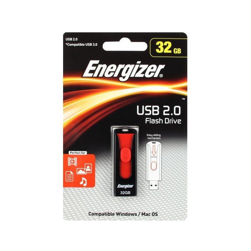 Clé USB 2.0 Energizer / 32 Go