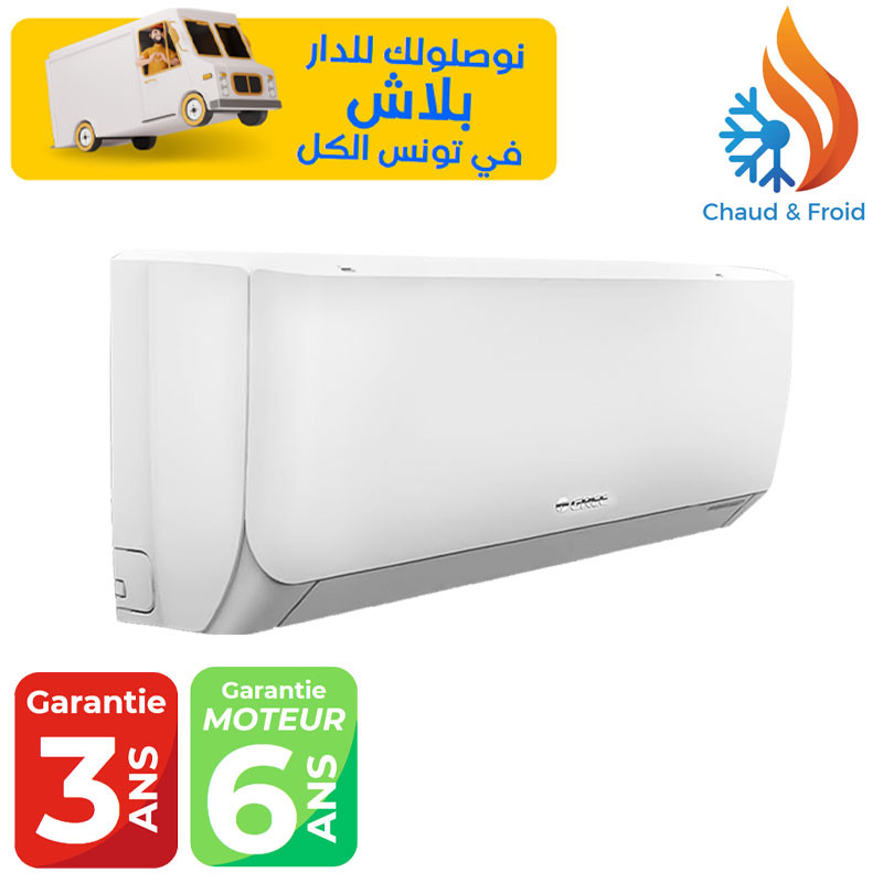 CLIMATISEUR GREE 12000 BTU INVERTER TROPICALISÉ SMART / Chaud & Froid