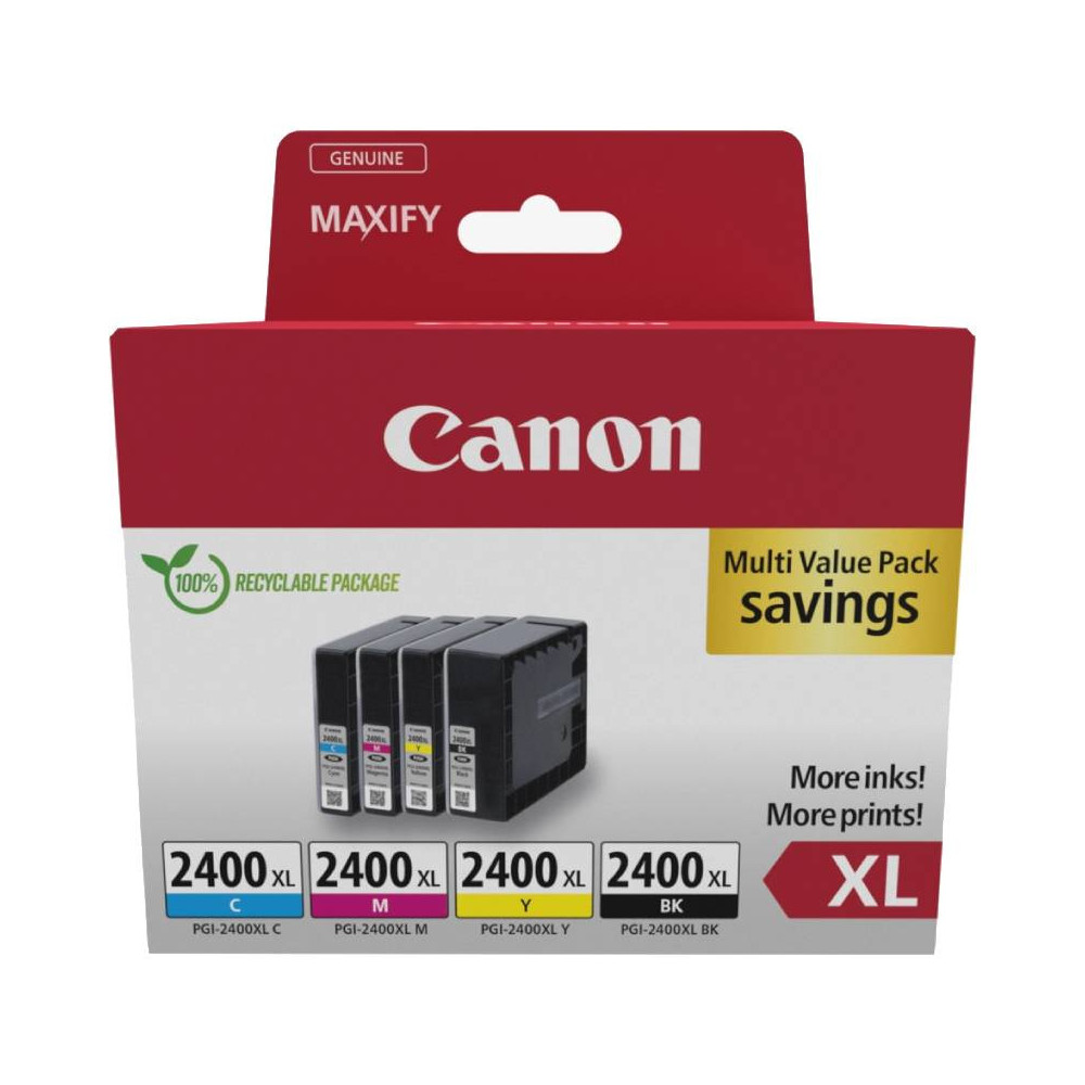 CARTOUCH CANON PGI-2400XL BK/C/M/Y EMB MULTI