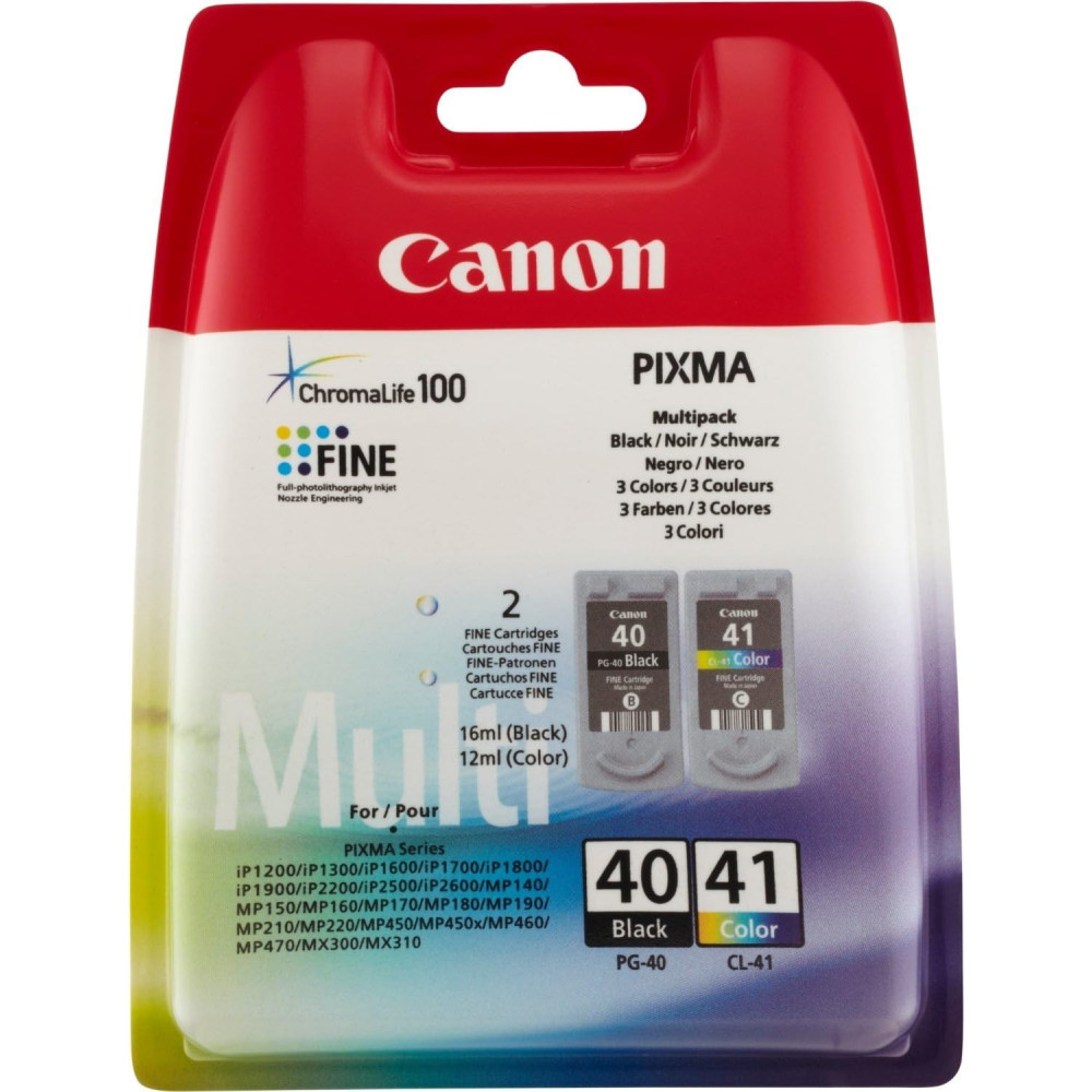 Pack de Cartouche CANON PG-40 & CL-41