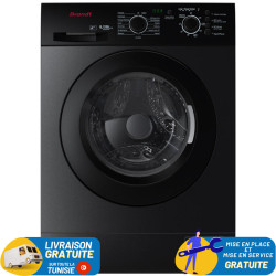 LAVE LINGE BRANDT / 8KG / 1200tr/min / DARK SILVER