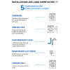 Machine à Laver Automatique BRANDT 8Kg 1400tr NOIR