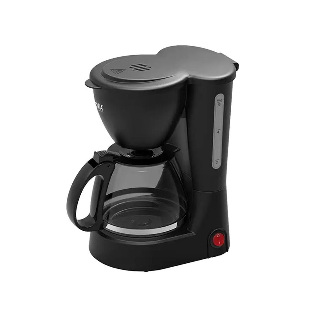Cafetière Filtre FLORIA 600ML / 650W / Noir