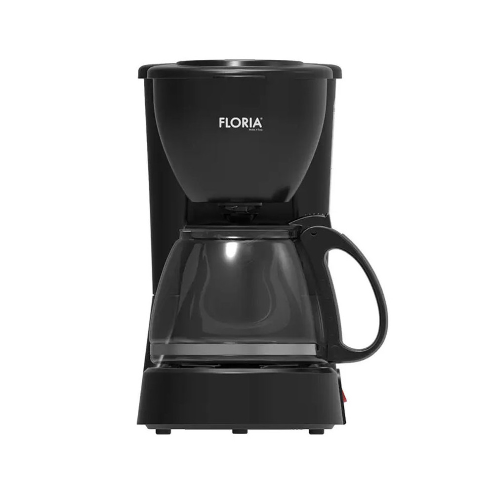 Cafetière Filtre FLORIA 600ML / 650W / Noir