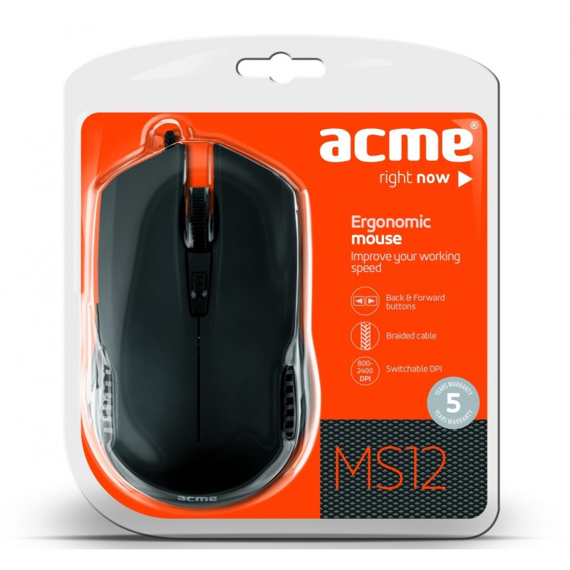 Souris optique USB ACME MS12