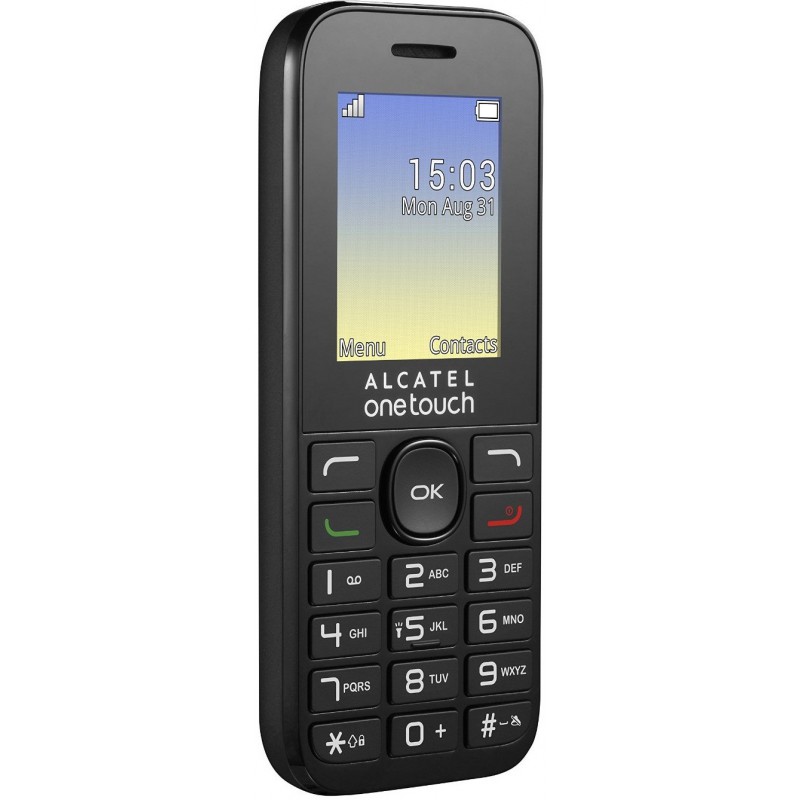 Téléphone Portable Alcatel 1010D Noir / Double SIM