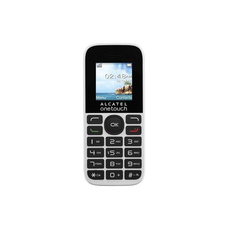 Téléphone Portable Alcatel 1016D Noir / Double SIM
